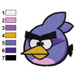 Taladro Bird Angry Birds Embroidery Design